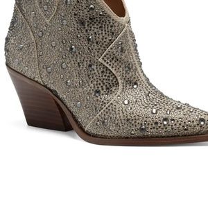Jessica Simpson Zadie Bootie Champagne